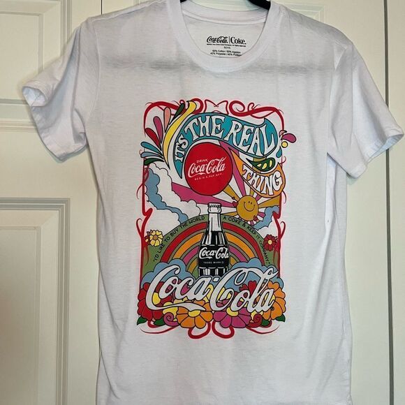 Coca Cola Colorful Women’s T-shirt - Picture 7 of 9